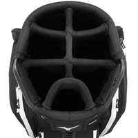 Mizuno 2025 BR-D3C Golf Cart Bag, Black/White