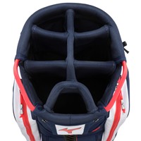 Mizuno 2025 BR-D3C Golf Cart Bag, Navy/Red