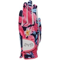 Glove It Women's Tropicana Golf Gloves, Pink/Blue