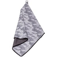 Glove It Women's Signature Microfiber Golf Towel, Grey/White