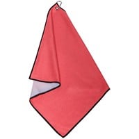 Glove It Women's Signature Microfiber Golf Towel, Pink/White