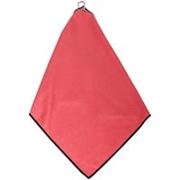 Glove It Women's Signature Microfiber Golf Towel, Pink/White