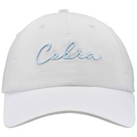 Cobra Sunset Script Hat, White