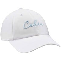 Cobra Sunset Script Hat, White