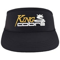 King Cobra High Crown Visor, Black