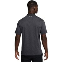 NIKE Men's DriFit Tour Micro Print Golf Polo, Black