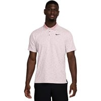 NIKE Men's DriFit Tour Micro Print Golf Polo, Pink