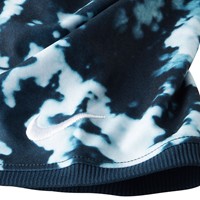 NIKE Women's Victory Print Golf Polo, Navy