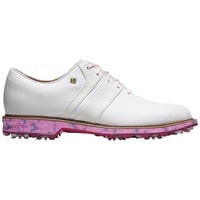FootJoy Men's Legends Series Packard Spring Bloom Limited Edition Golf Shoes, White/Pink