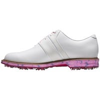 FootJoy Men's Legends Series Packard Spring Bloom Limited Edition Golf Shoes, White/Pink