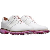 FootJoy Men's Legends Series Packard Spring Bloom Limited Edition Golf Shoes, White/Pink
