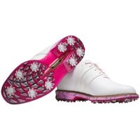 FootJoy Men's Legends Series Packard Spring Bloom Limited Edition Golf Shoes, White/Pink