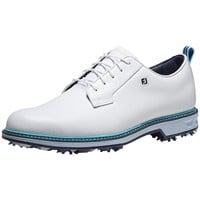 FootJoy Men's Legends Premiere Field Carolina Blue LE Golf Shoes, White/Blue
