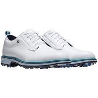 FootJoy Men's Legends Premiere Field Carolina Blue LE Golf Shoes, White/Blue