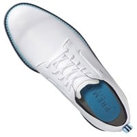 FootJoy Men's Legends Premiere Field Carolina Blue LE Golf Shoes, White/Blue