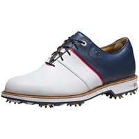 FootJoy Mens Legends Packard LX Liberty LE Golf Shoes, White/Navy