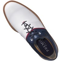 FootJoy Mens Legends Packard LX Liberty LE Golf Shoes, White/Navy