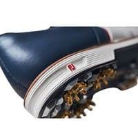 FootJoy Mens Legends Packard LX Liberty LE Golf Shoes, White/Navy