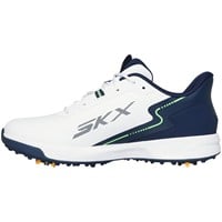 Skechers Men's Elite Vortex Rival Golf Shoes, White/Navy