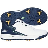 Skechers Men's Elite Vortex Rival Golf Shoes, White/Navy