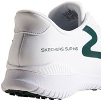 Skechers Men's Flight Golf Shoes, White/Green