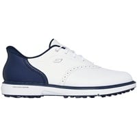 Skechers Men's Prestige Golf Shoes, White/Navy