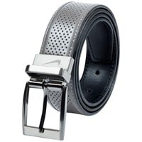 NIKE Reversible Tour Performance Golf Belt, Grey/Black
