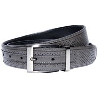 NIKE Reversible Tour Performance Golf Belt, Grey/Black