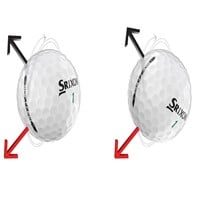 Srixon Soft Feel 14 Golf Balls, Yellow