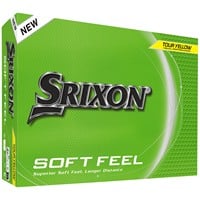 Srixon Soft Feel 14 Golf Balls, Yellow