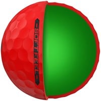 Srixon Soft Feel 14 Brite Golf Balls, Red