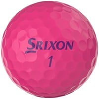 Srixon Soft Feel Lady 9 Golf Balls, Pink
