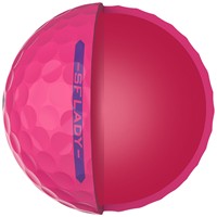 Srixon Soft Feel Lady 9 Golf Balls, Pink