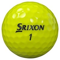 Srixon Z-Star 9 Golf Balls, Yellow