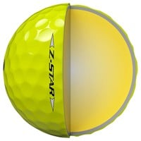 Srixon Z-Star 9 Golf Balls, Yellow