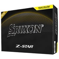 Srixon Z-Star 9 Golf Balls, Yellow