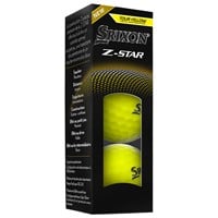 Srixon Z-Star 9 Golf Balls, Yellow