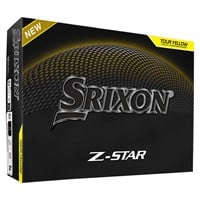 Srixon Z-Star 9 Golf Balls, Yellow