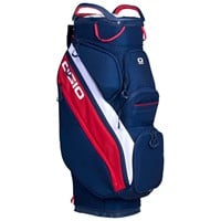 OGIO Silencer Golf Cart Bag, Red/White/Blue