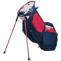 OGIO Silencer Hybrid Golf Stand Bag, Red/White/Blue