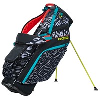 OGIO Woode Hybrid Golf Stand Bag, Black/White