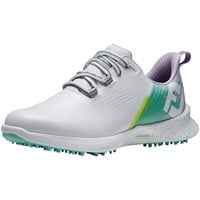FootJoy Women's FJ Fuel Golf Shoes - Discontinued Style, whitegreen-v-5-z