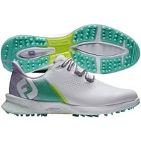 FootJoy Women's FJ Fuel Golf Shoes - Discontinued Style, z-whitegreen-v