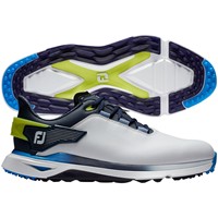 FootJoy Men's Pro SLX Golf Shoes-Previous Season Style, White/Navy