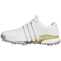 adidas Men's Tour360 24 Boost Golf Shoes, White/Gold
