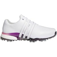 adidas Men's Tour360 24 Boost Golf Shoes, White/Purple
