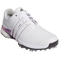 adidas Men's Tour360 24 Boost Golf Shoes, White/Purple