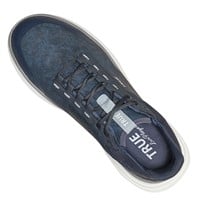 TRUE linkswear Men's Lux2 Player Golf Shoes, Blue Grey