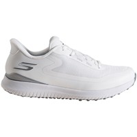 Skechers Women's Go Golf Flight Golf Shoes, White/Silver