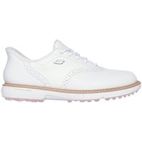 Skechers Women's Go Golf Prestige SL Golf Shoes, White/Pink